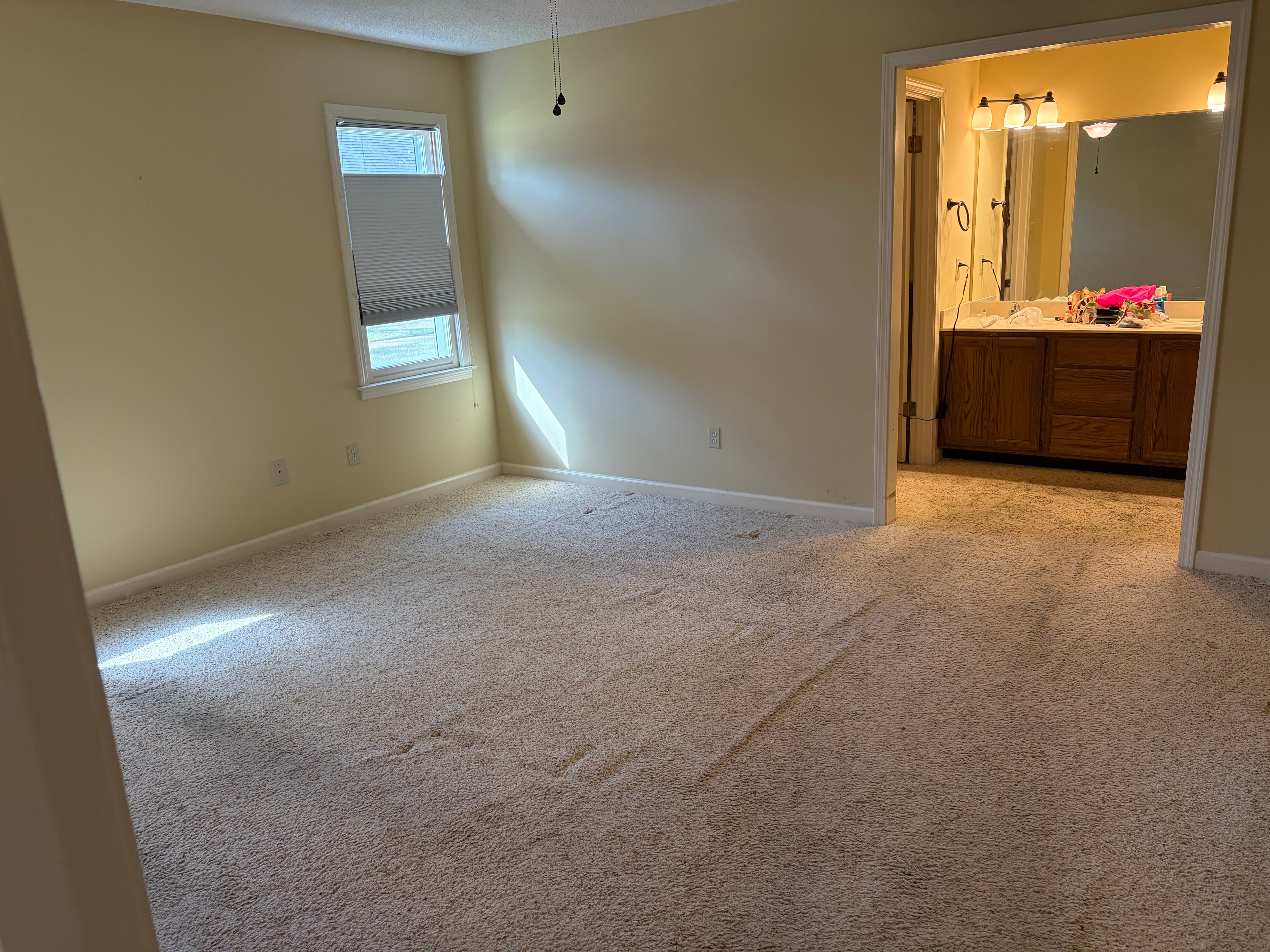 Bedroom after clearout — clean and empty, ready to use